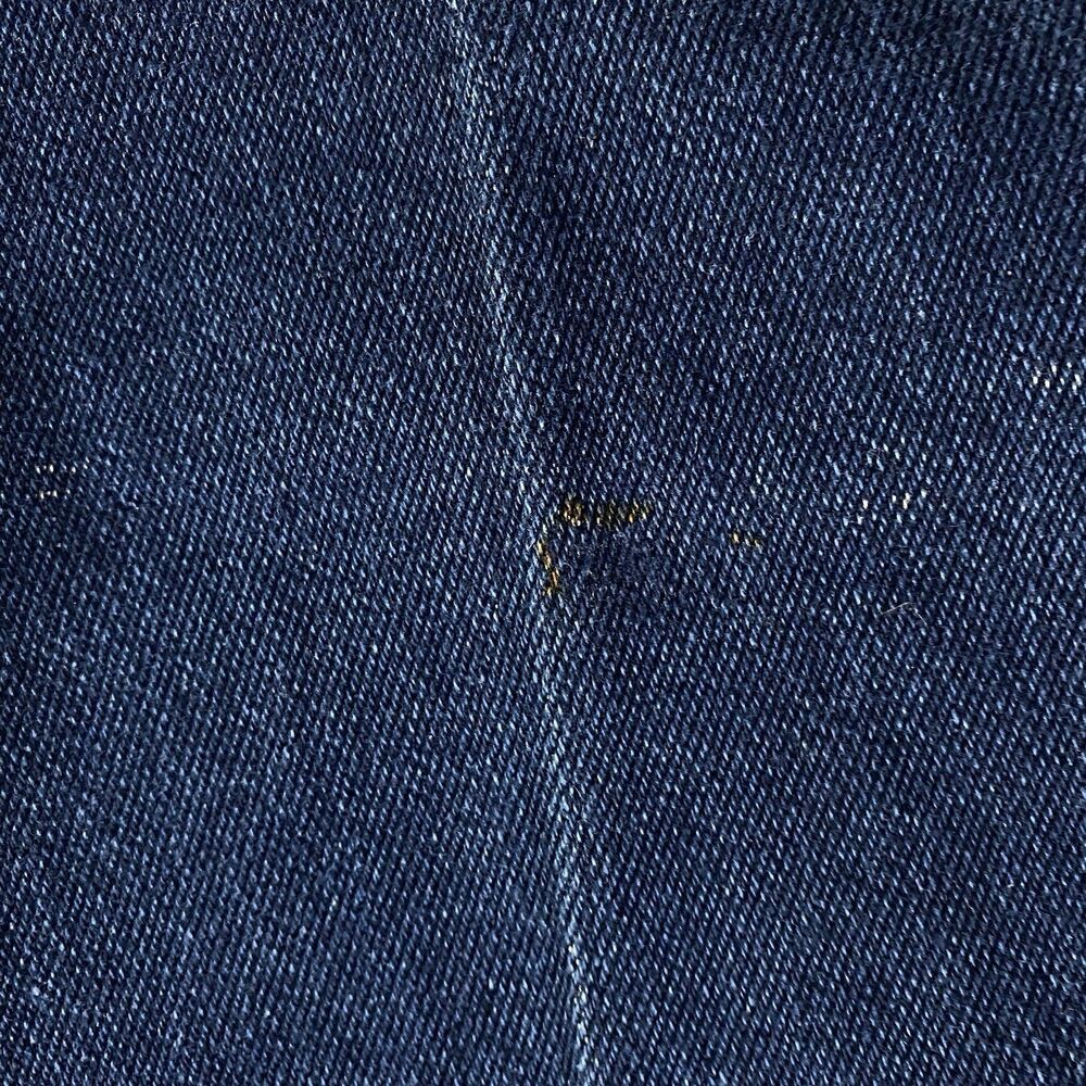 Vintage Lee Riders Jeans Mens 30x29 Blue Polyester Blend USA Union Made (Tag 32) - Picture 6 of 16